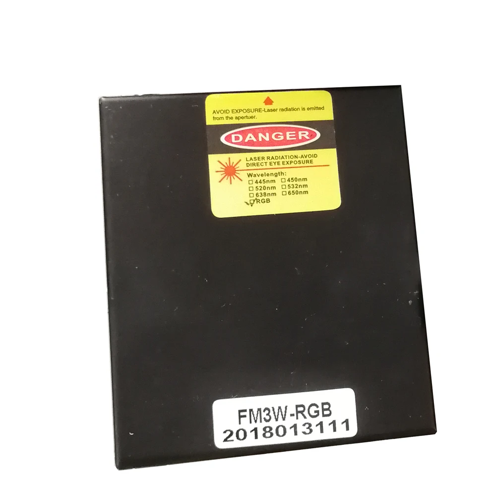 

Laser diode box for 3w full RGB laser light