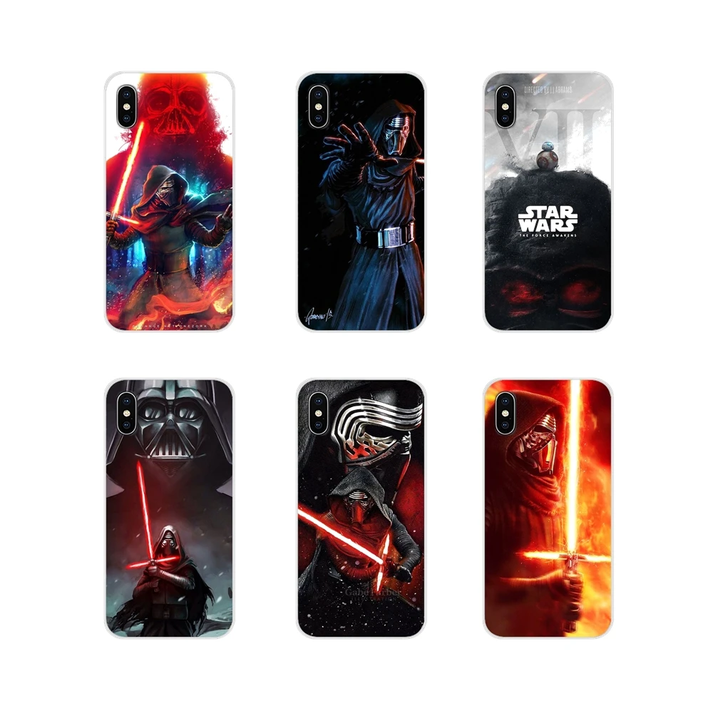 Чехлы для мобильных телефонов Wars The Force Awakens Darth Vader Apple iPhone X XR XS MAX 4 4S 5 5S 5C SE 6 6S 7 8 Plus