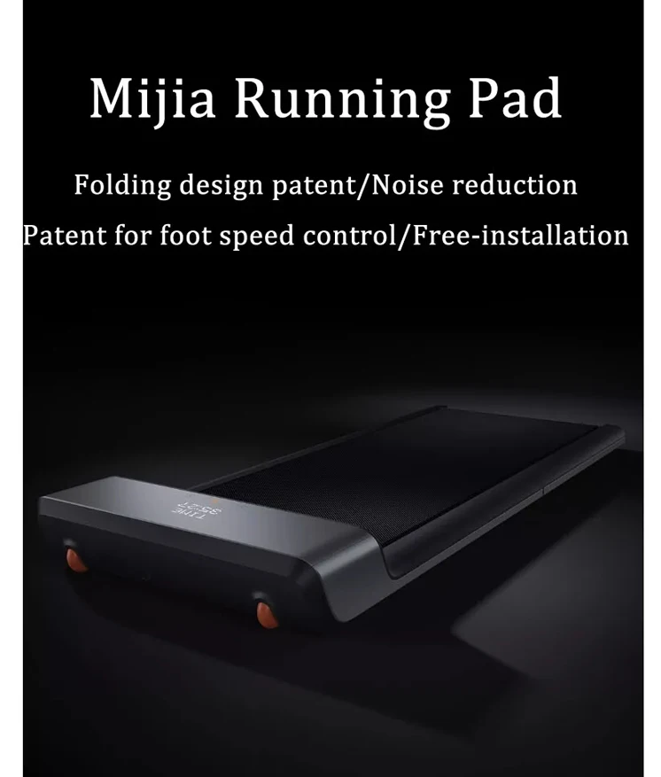 Xiaomi Mijia Smart WalkingPad, складная Нескользящая Спортивная беговая дорожка, Беговая прогулочная машина, тренажерный зал, электрическое оборудование для фитнеса