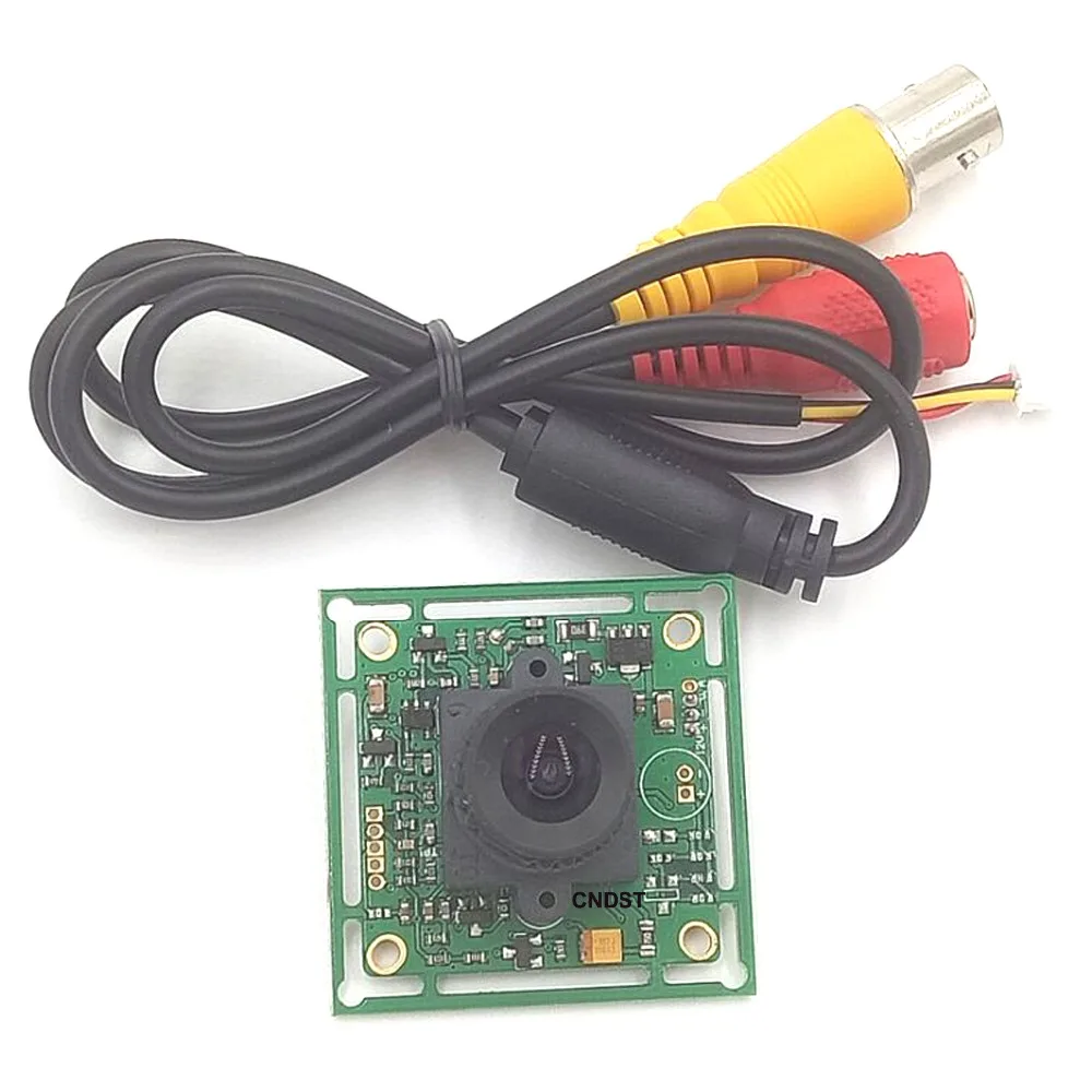 CNDST Sony b/w CCD HD низкая Lux плата для мини камеры с объективом f3.6mm 600TVL 0.0003Lux 32X38mm CCTV