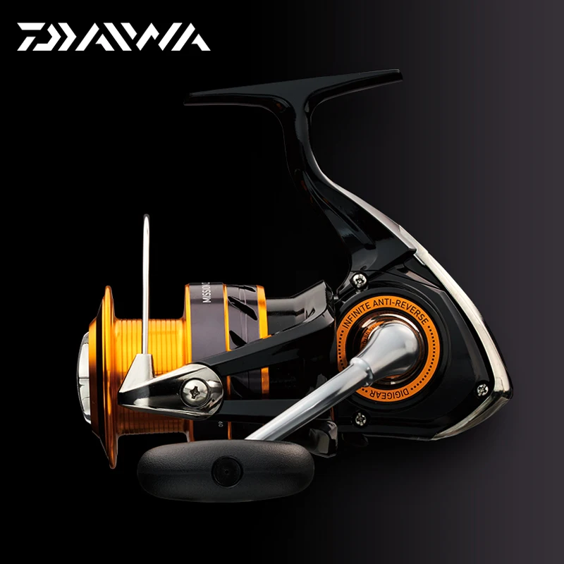 

DAIWA MISSION CS S 100% Original Spinning fishing reel 2000S 2500S 3000S 4000S 3+1Ball bearing DIGI GEAR II TWIST BUSTER