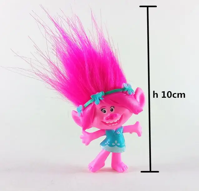 Фигурки троллей Poppy Branch Подарочные игрушки персонажи фильмов Troll Рождество день