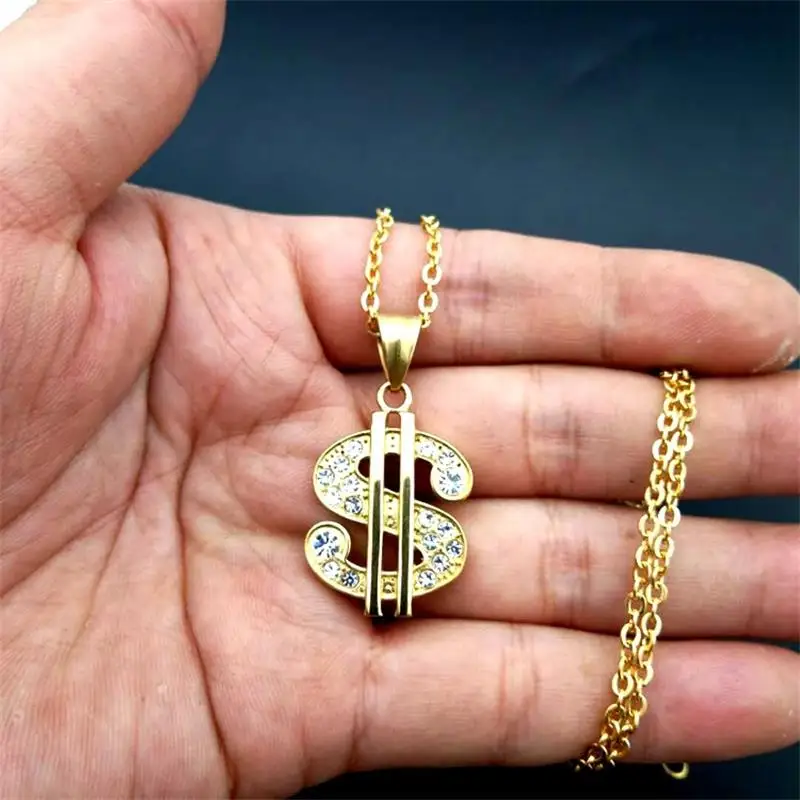 Цепочка с подвеской в стиле хип-хоп унисекс | Украшения и аксессуары