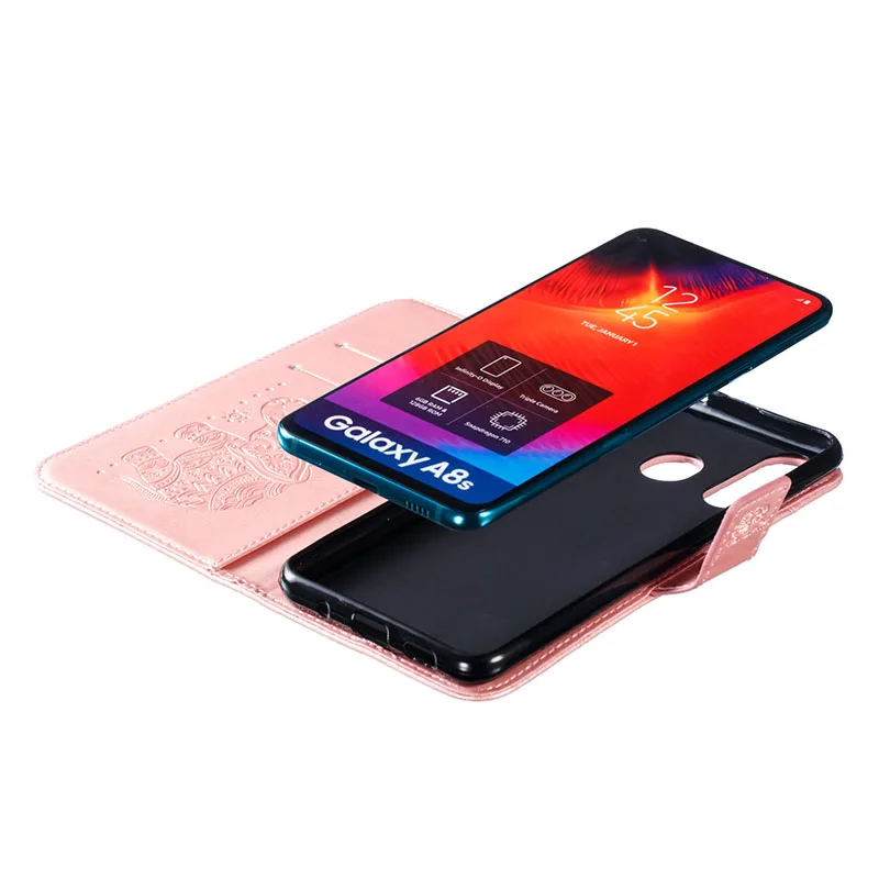 Для Samsung Galaxy A8 s 2018 SM G8870 CN G887 G8870F чехол для G887F Чехол книжка телефона|Чехлы-книжки| |