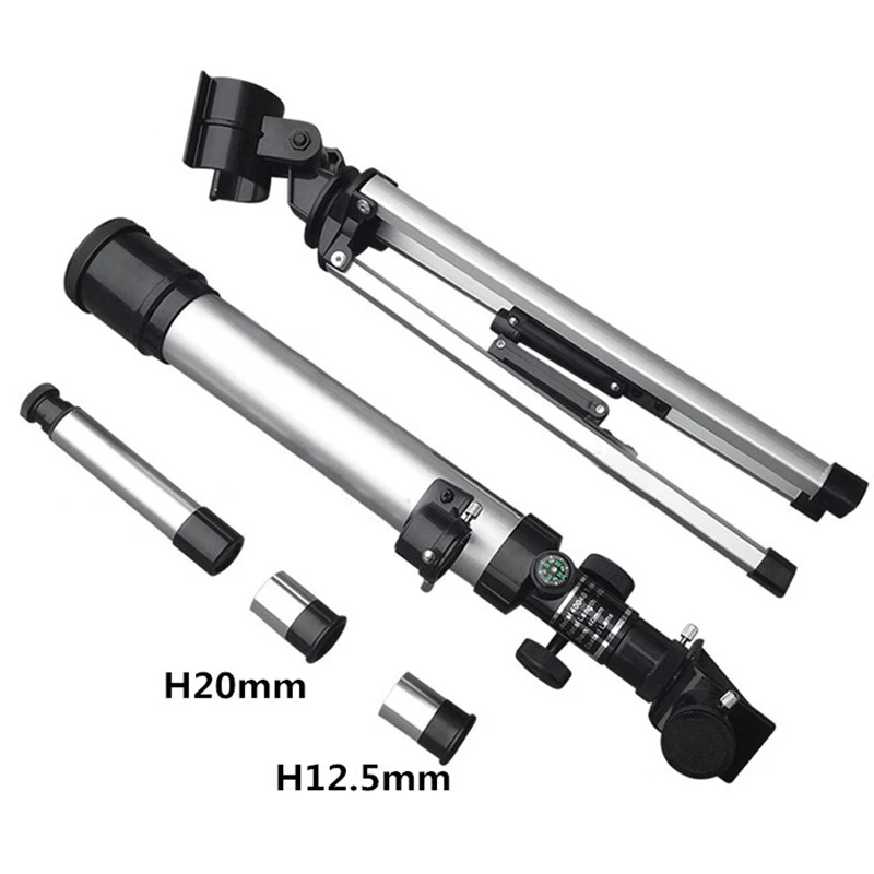 HD 32X рефракционный астрономический телескоп с Finderscope F40040 монокулярный рефрактор телескоп для студентов детей начинающих использования