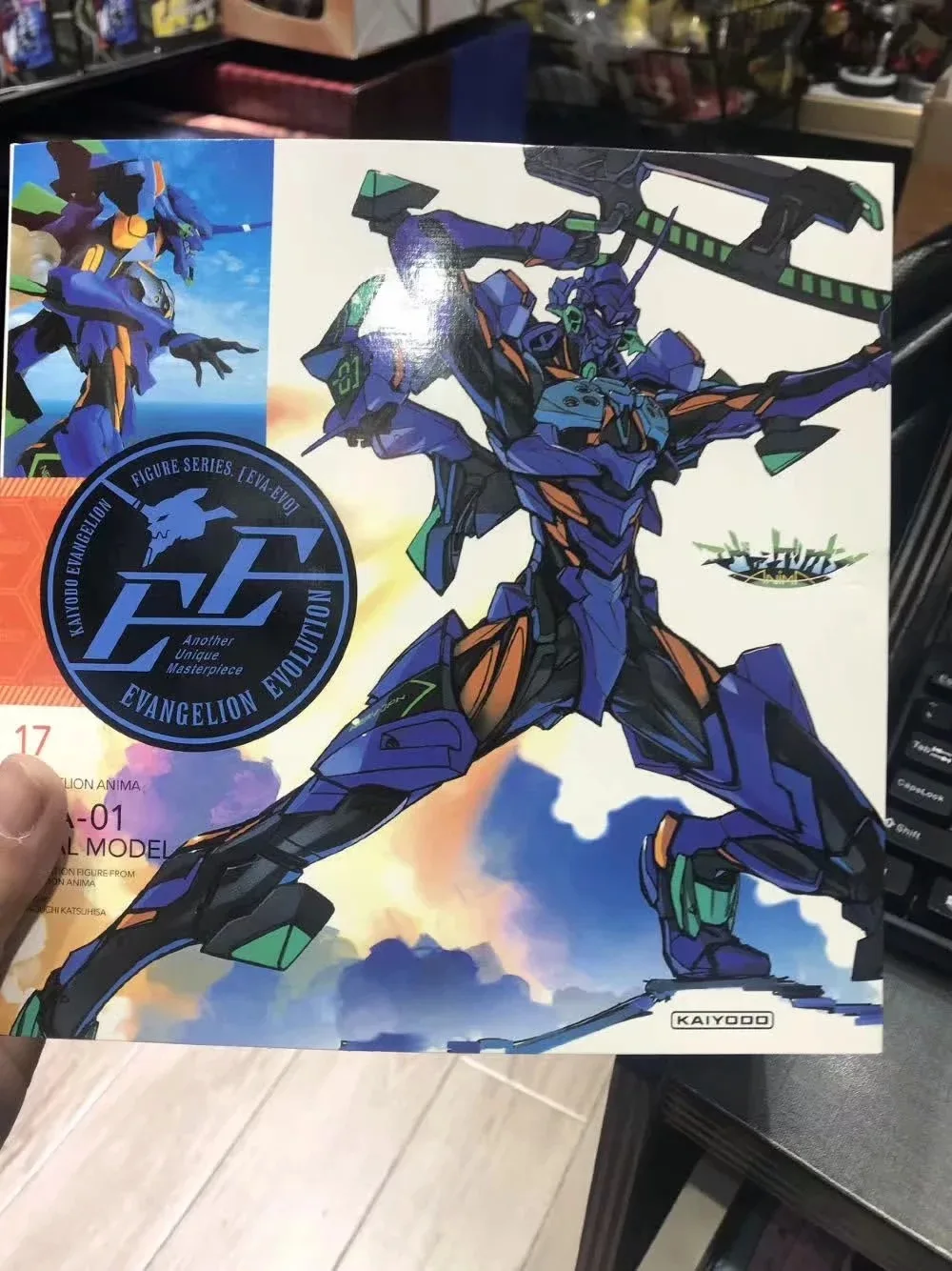Японское аниме EVA-01 окончательная модель Evangelion Evolution экшн-модели игрушки