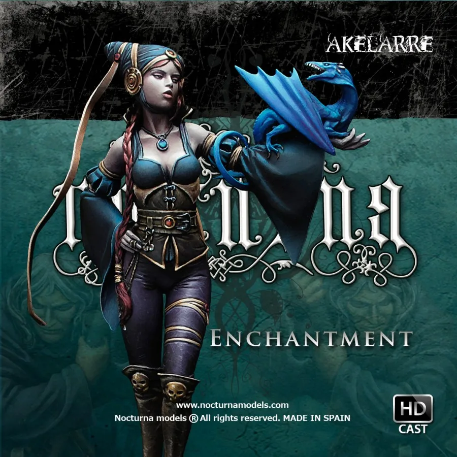 [Миниатюры Loong Way] Ночная модель очарование 75 мм полимерная миниатюра|Аксессуары