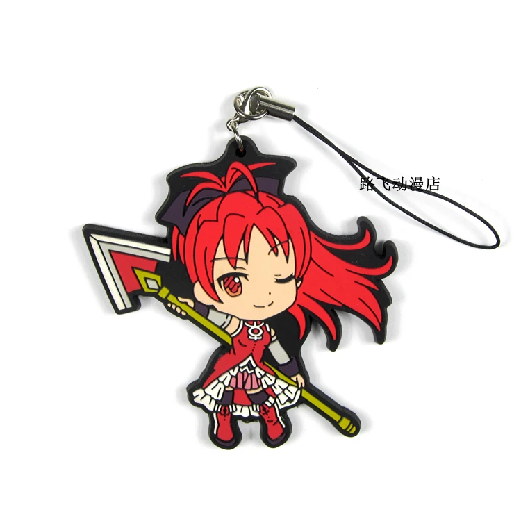 Экшн фигурка Puella Magi Madoka Magica аниме модель Kaname Akemi Homura Miki Sayaka Tomoe Mami резиновый брелок