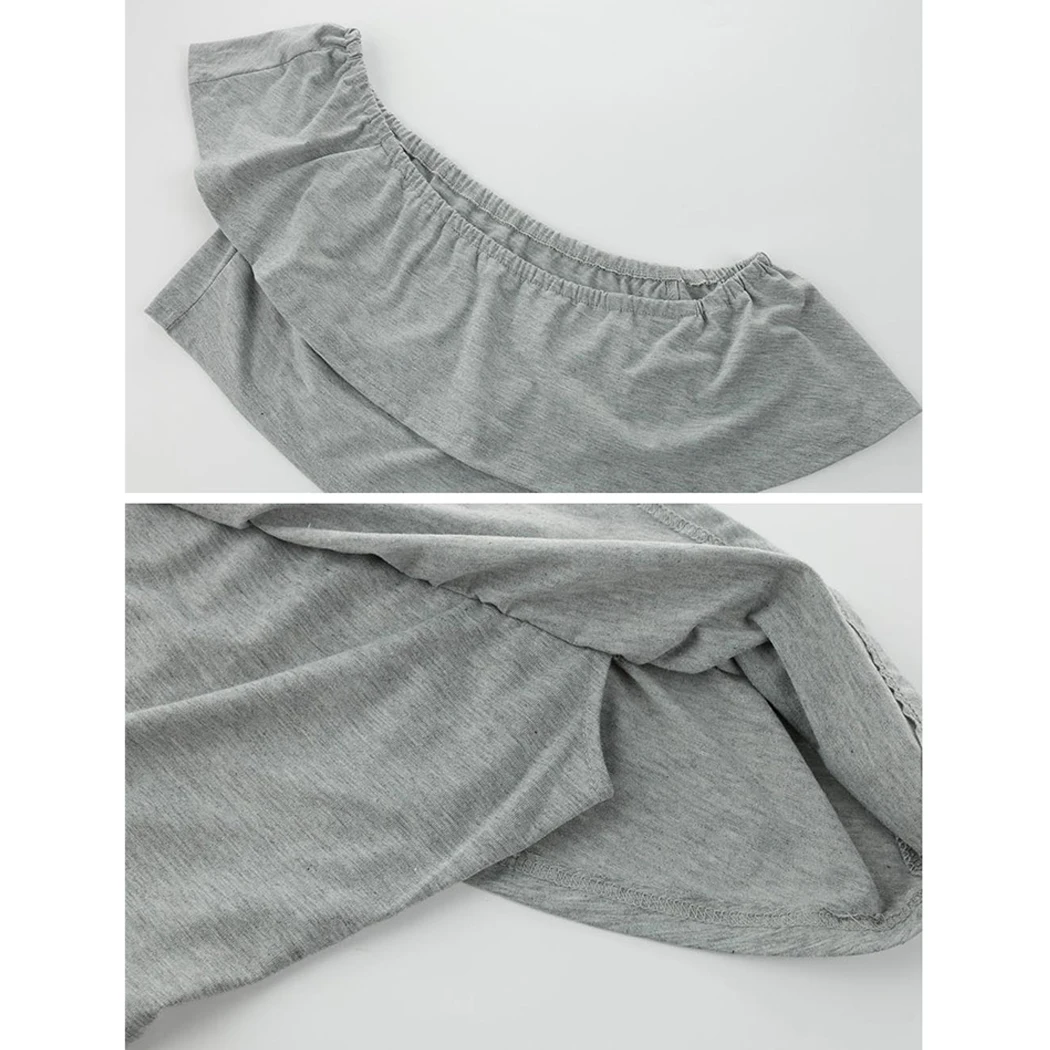 Женский комплект из двух предметов летний укороченный топ и штаны Сексуальная