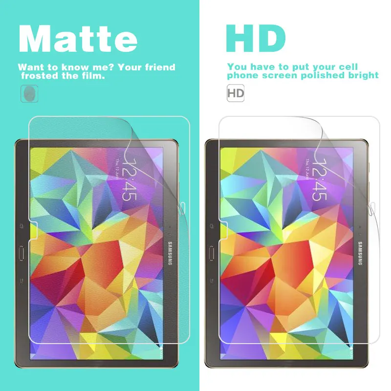 Глянцевая прозрачная пленка HD против царапин для Samsung GALAXY Tab S 8 4 T700 дюйма матовая