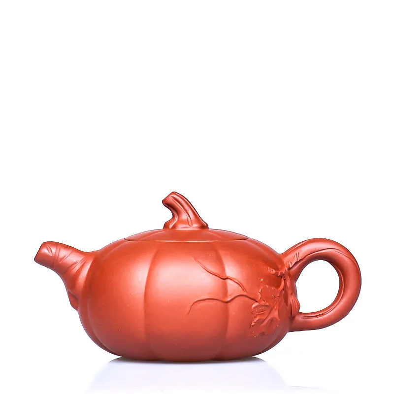 

quality manual undressed ore red mud pumpkin pot recommended teapot kung fu tea set gift mixed batch of special offer