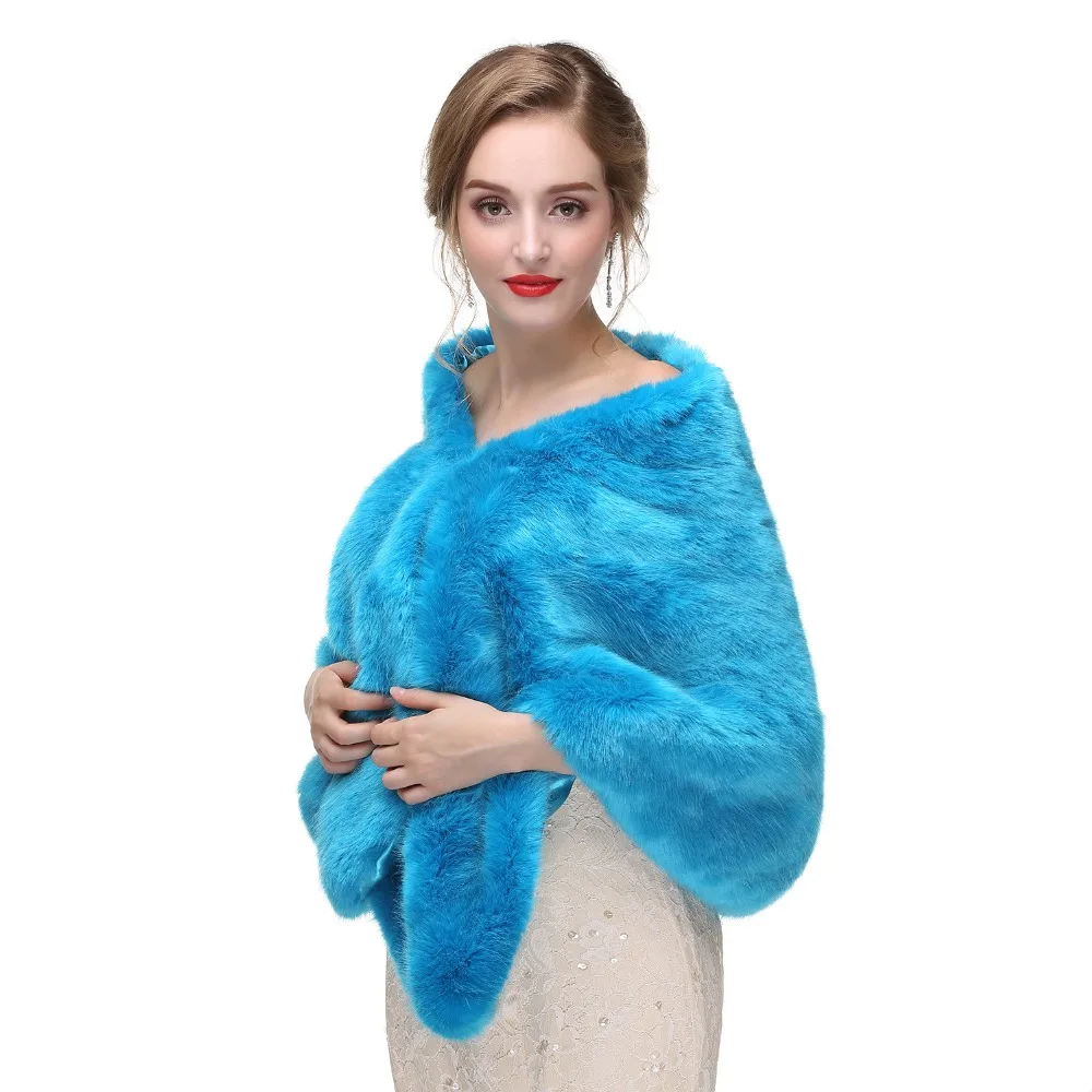 Forevergracedress элегантное мягкое свадебное болеро из искусственного меха для невесты