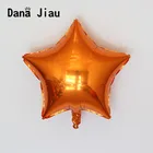 18 дюймов оранжевого цвета в форме пентаграммы фольги шары для свадьбы и дня рождения вечерние украшения Воздушные шары события starвоздушные шары
