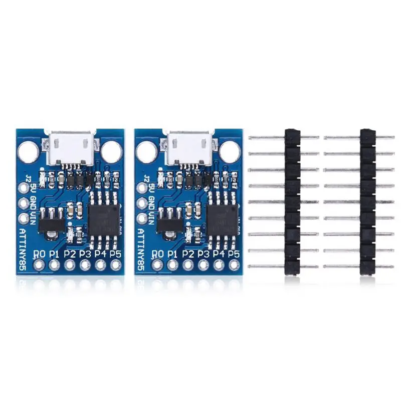 2x плата разработки Micro USB Digispark Attiny85 ПОДДЕРЖКА Arduino IDE 1 0 + (OSX/Win/Linux)