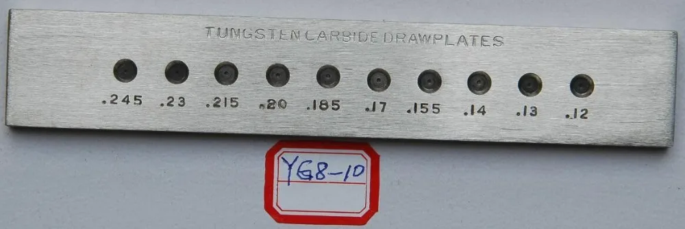 Инструменты для ювелирных изделий из карбида вольфрама drawplate drawing block board Wire-drawing