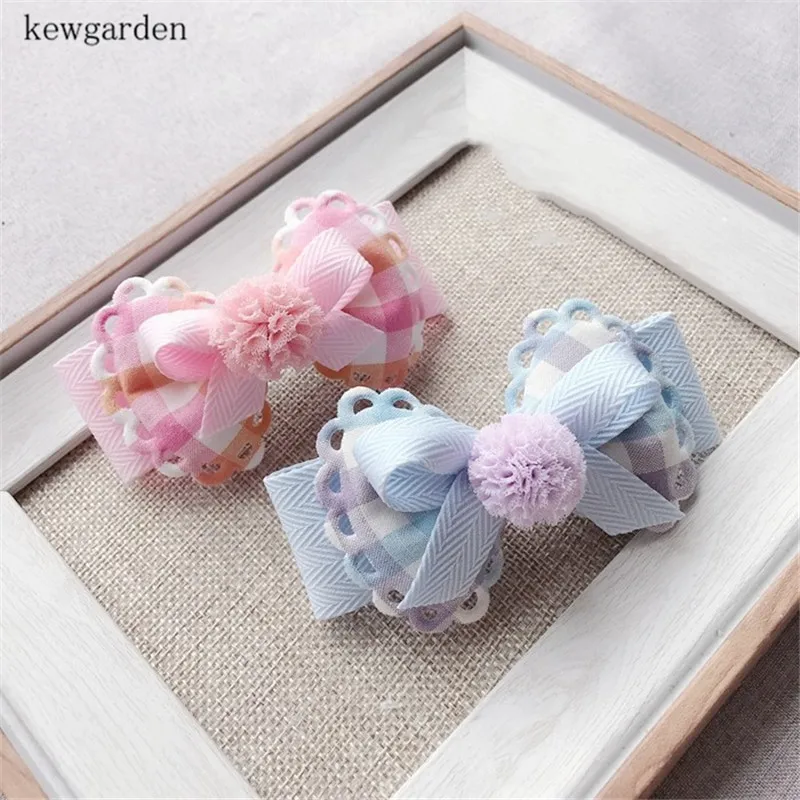Kewgarden 35 мм 25 15 двойные атласные ленты в полоску вручную изготовленная лента DIY