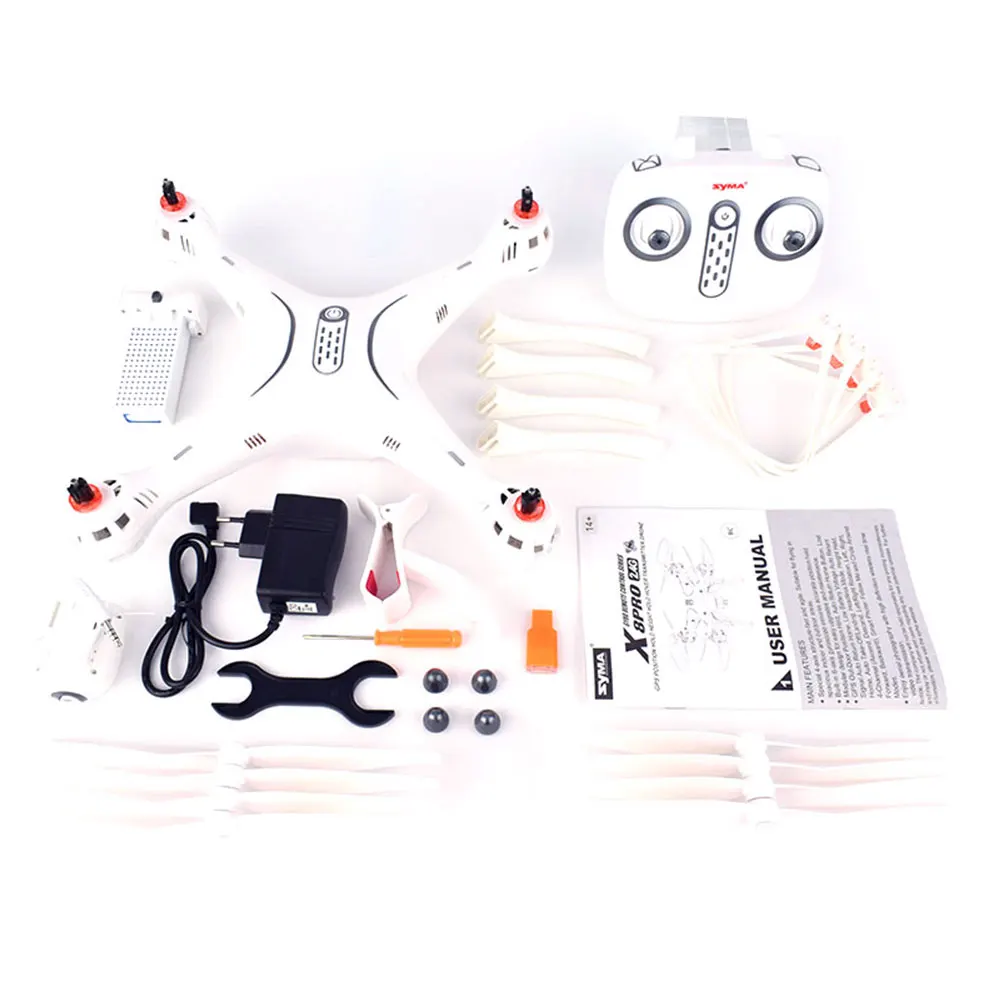 Оригинальный Дрон Syma X8PRO 2 4G 720P HD Wi Fi камера FPV RC с GPS в режиме реального времени
