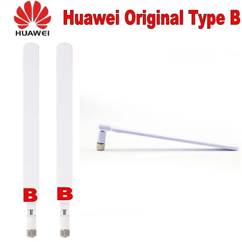 PCS B593 5dBi SMA Male 4G Antenna for 4G LTE Router B593 E5186 B315 B310 White color Type B 4g lte sma connector 4g antenna booster for huawei b310 b593 e5186 b315 e5172 and so on