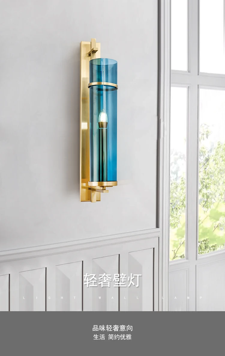 New Chinese wall lamp Background net red bedside Bedroom romantic aisle bathroom mirror headlight | Освещение