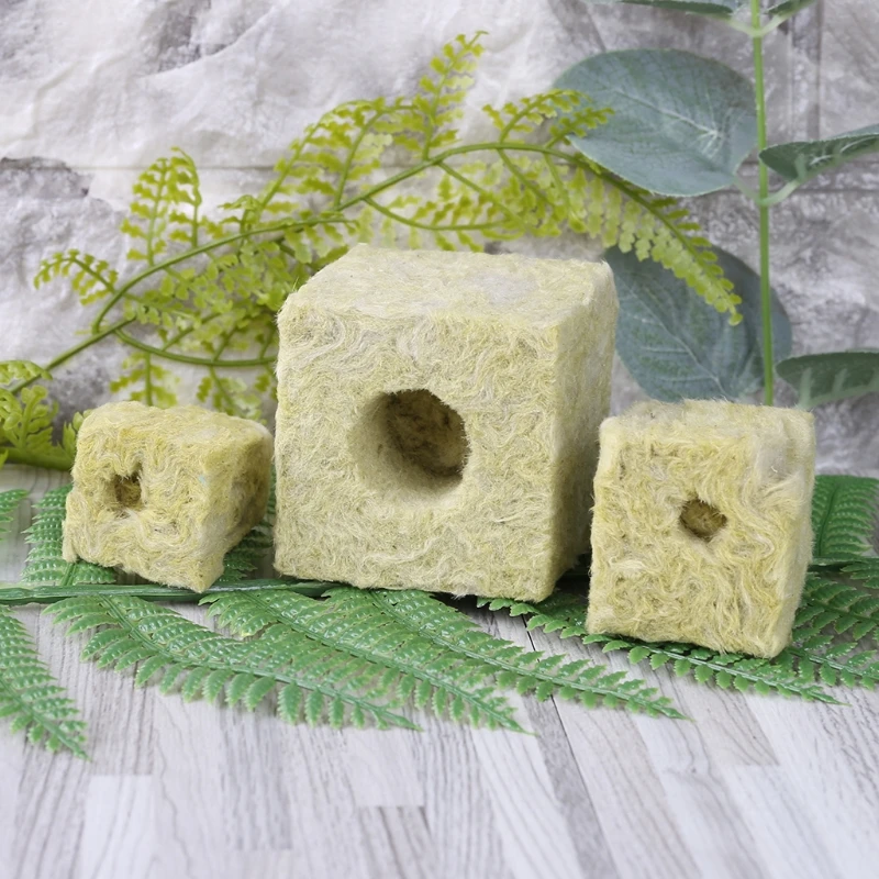 Rockwool Cube гидропонная выращивающая база для выращивания без земли|Детские горшки| |