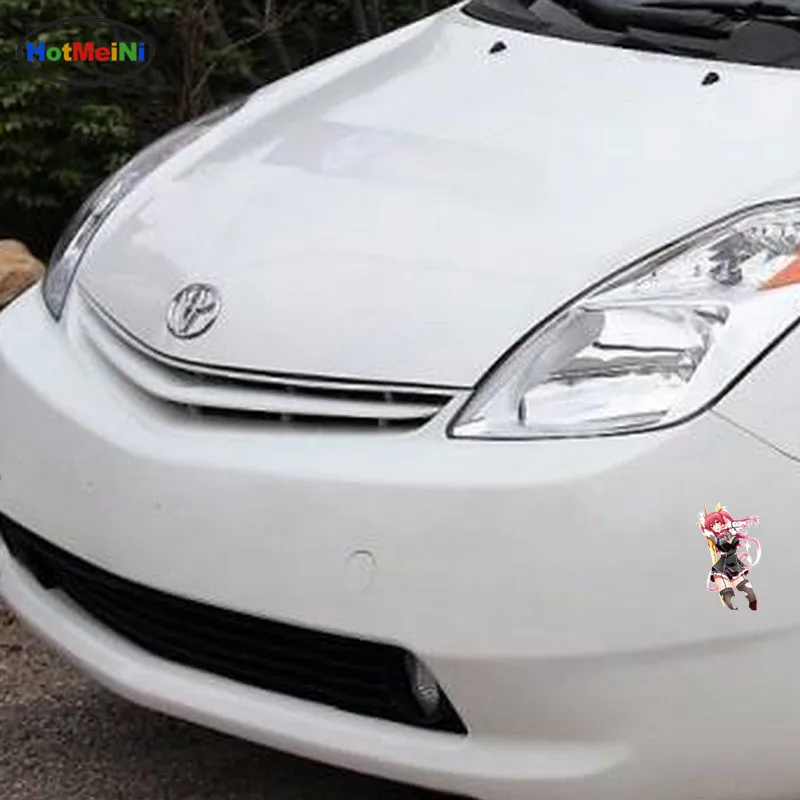 HotMeiNi автостайлинг Аниме Сексуальная красота JDM аниме Наклейка на окно 3D