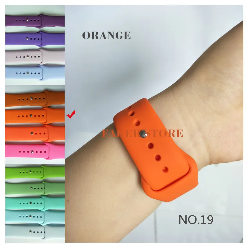 Силиконовый спортивный ремешок Correa для Apple Watch, 42 мм, 38 мм, 44 мм, Iwatch, серия 4, 3, 2, 1, резиновый браслет, ремешок для наручных часов