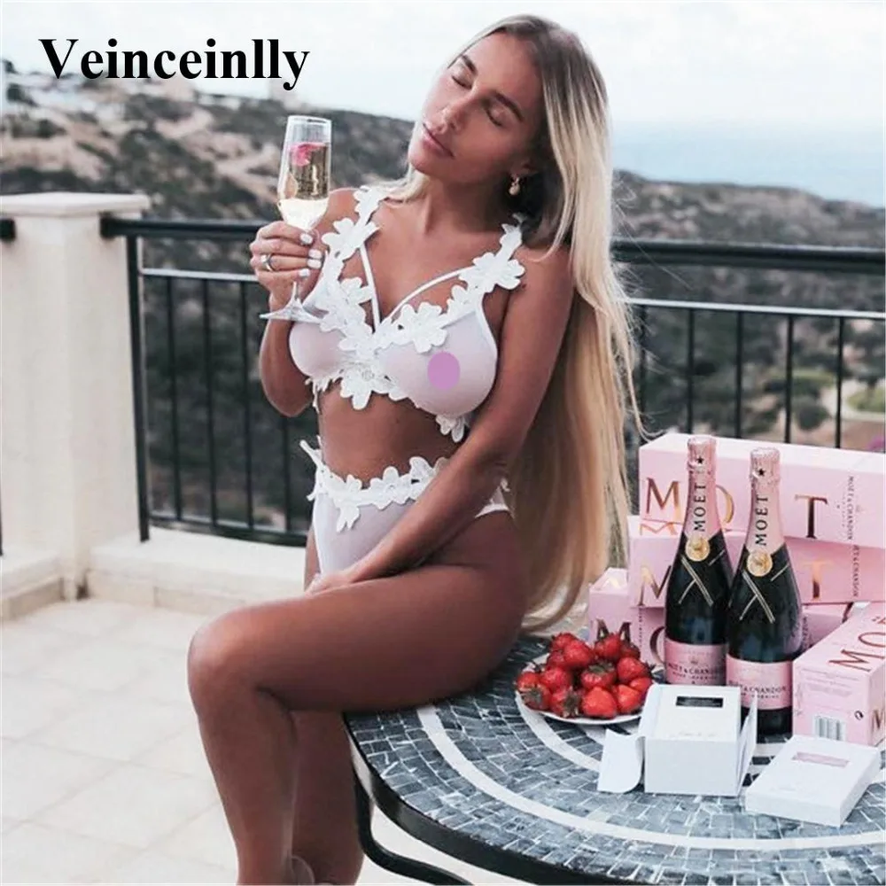 Новинка телесного цвета бикини 2019 пикантный купальный костюм Женская одежда для