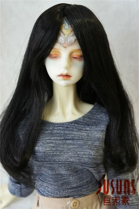 Jd033 8-9 дюймов SD Manga длинные прямые Искусственные парики 1/3 Популярные BJD куклы |