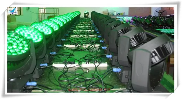 8 шт. с F светильник чехол Zoom 36x10 ватт RGBW Wash Led Moving Head RGBA светильник|led moving|led wash lightwash
