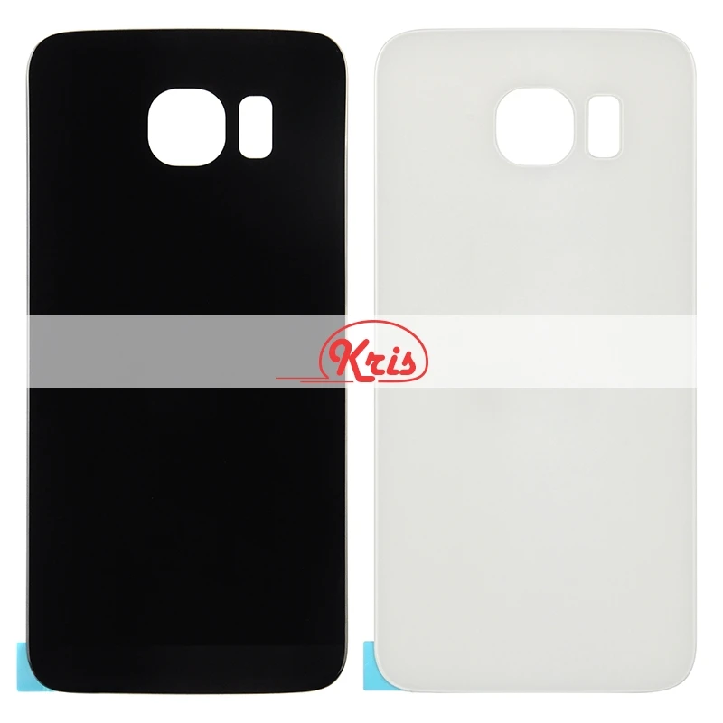1 шт. 4 цвета S6 Корпус Задняя стеклянная крышка HH для Samsung Galaxy G920 G920F батарея задняя