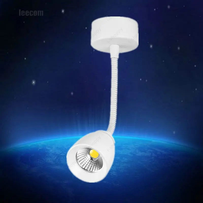 Новинка 2019 Светодиодный точечный светильник Focos с гибкой трубкой 3 Вт/5 Вт