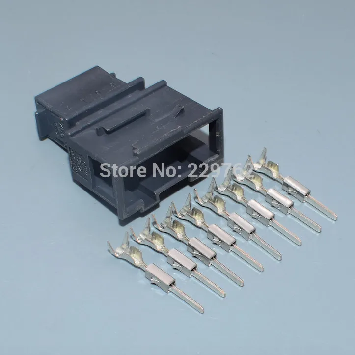 Shhworldsea 8 p 3B0972724 для VW Golf Passat Polo Tiguan для AUDI A4 A6 для Skoda Octavia Superb для сиденья 8 штыревый разъем - Название цвета: 30sets male