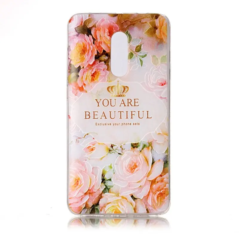 Для Xiaomi Redmi Note 4x чехлы с 3D рельефным силиконовым Рисунком бабочки цветов