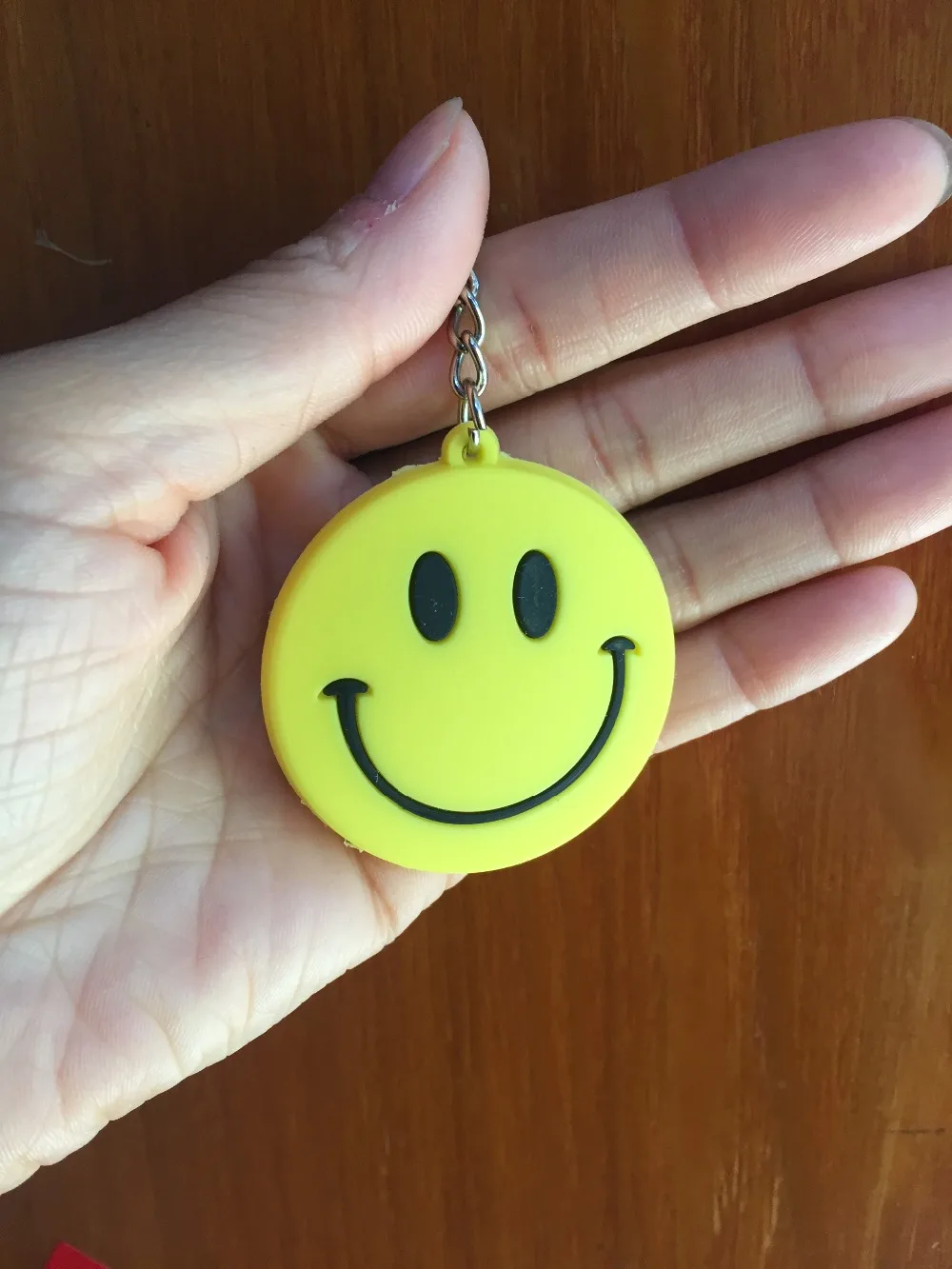 Франция smiley world face брелок Кричащие руки двухсторонние брелоки цепочки для ключей