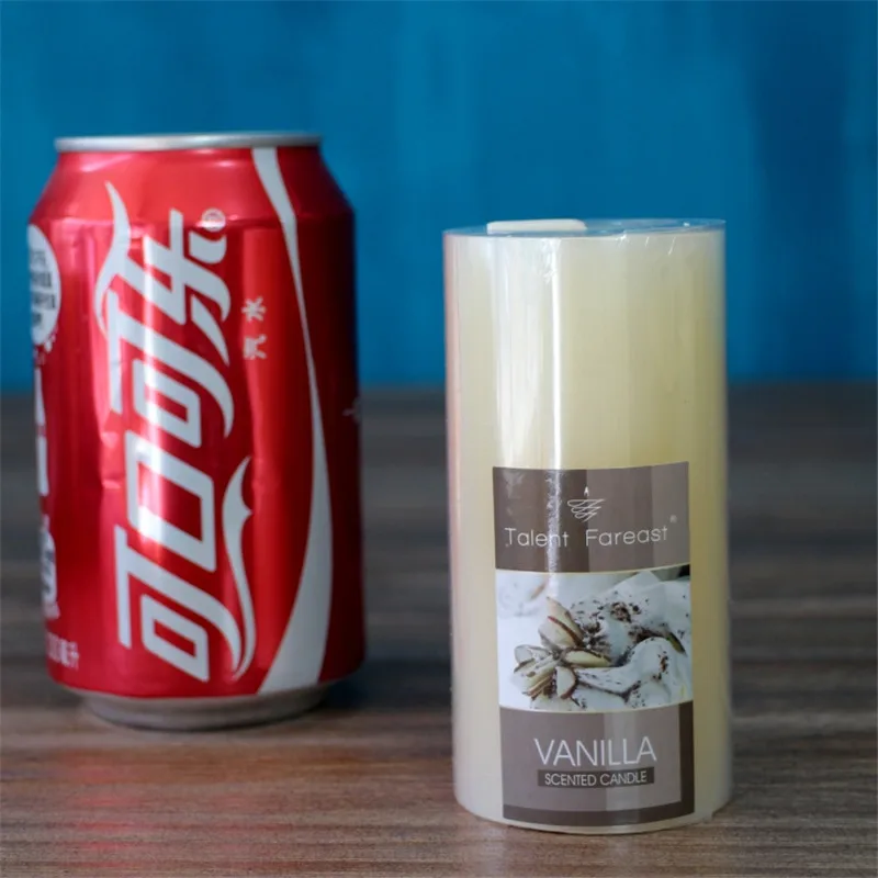 5x10cm Beige Декоративные свечи Mariage Bougies Et Chandelles Velas Парфюмерия день рождения для свадеб букеты ароматические свечи JKK090 - Цвет: 5x10cm Beige