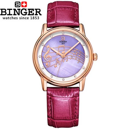 Best качество счетчики Бингер бренд кварцевые часы Простой Симпатичные Модные