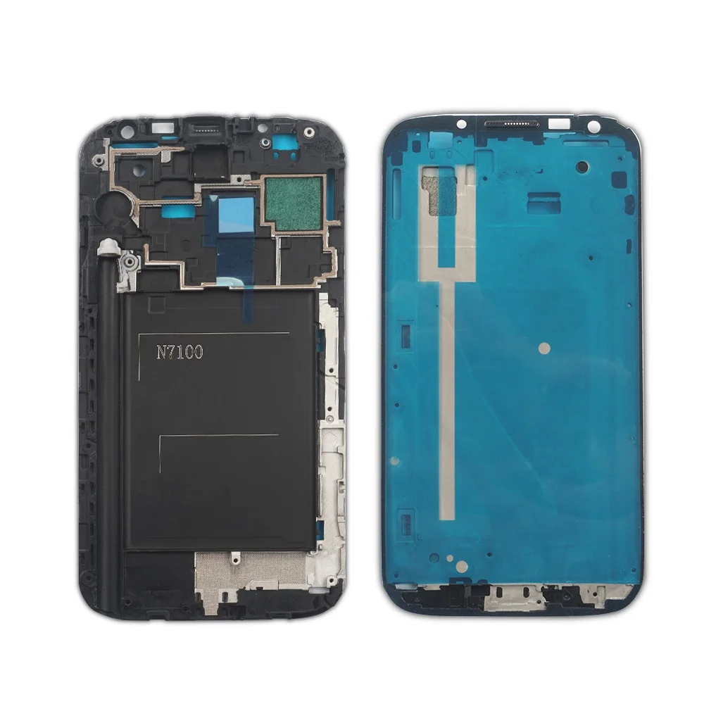 Для Samsung Galaxy Note 2 GT N7100 LCD Передняя Лицевая панель корпус средняя рамка|middle frame|board