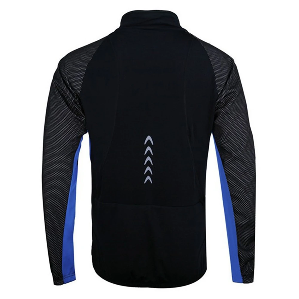 WOLFBIKE Мужская Флисовая теплая зимняя ветрозащитная куртка для езды на велосипеде