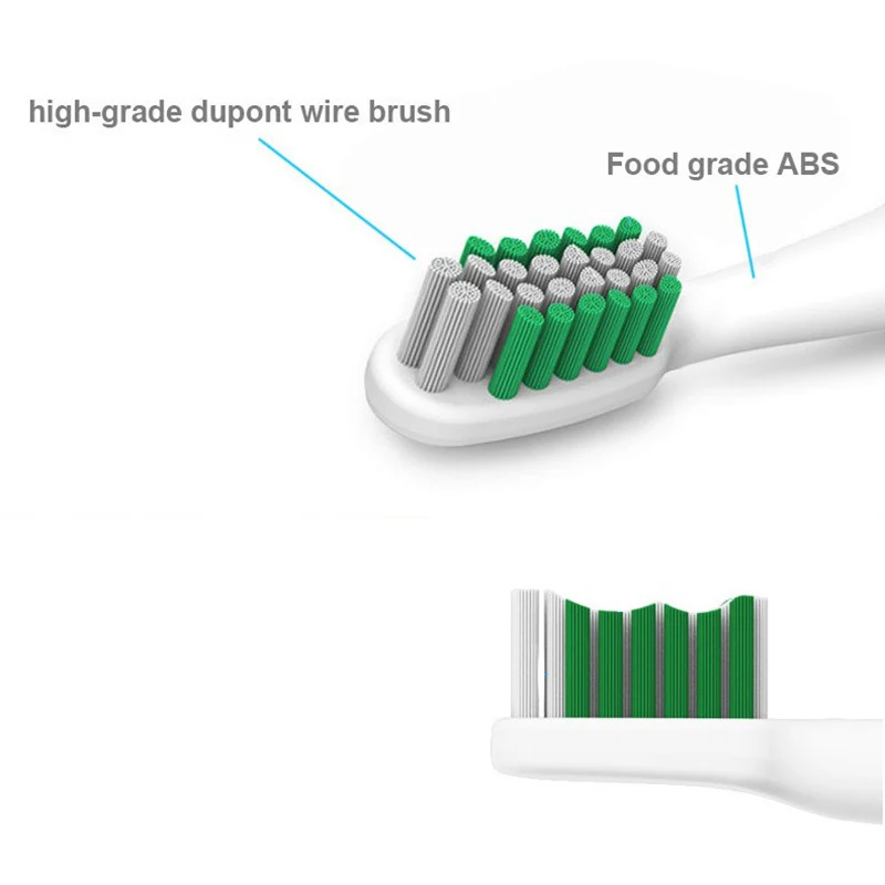 8 шт. сменные насадки для электрической щетки с чехлами путешествий Lansung A39 A39plus A1