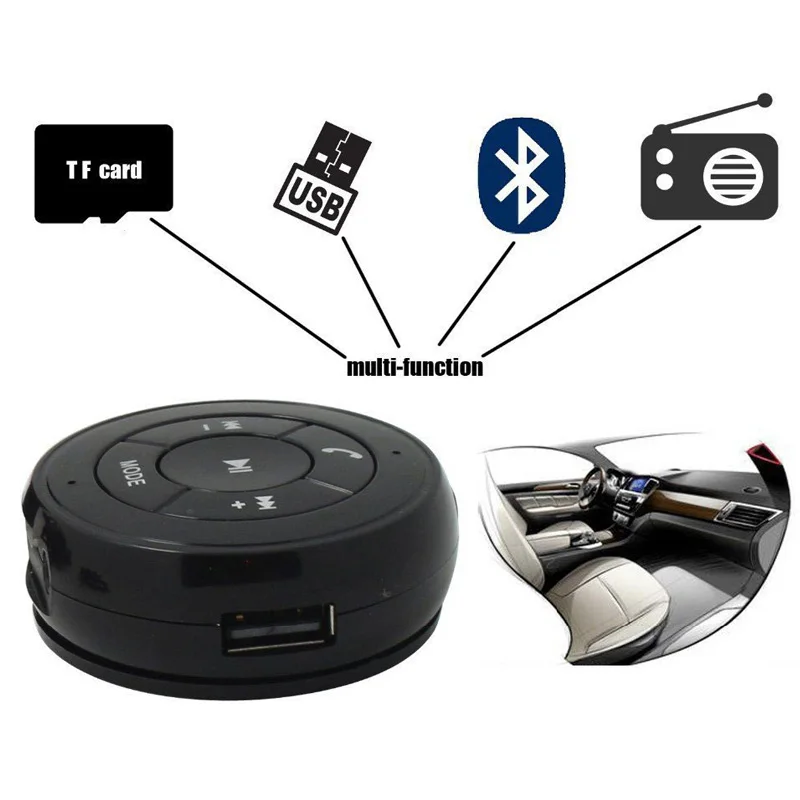 1 шт. автомобильный беспроводной аудио приемник AUX 3 5 мм 2 bluetooth стандартный