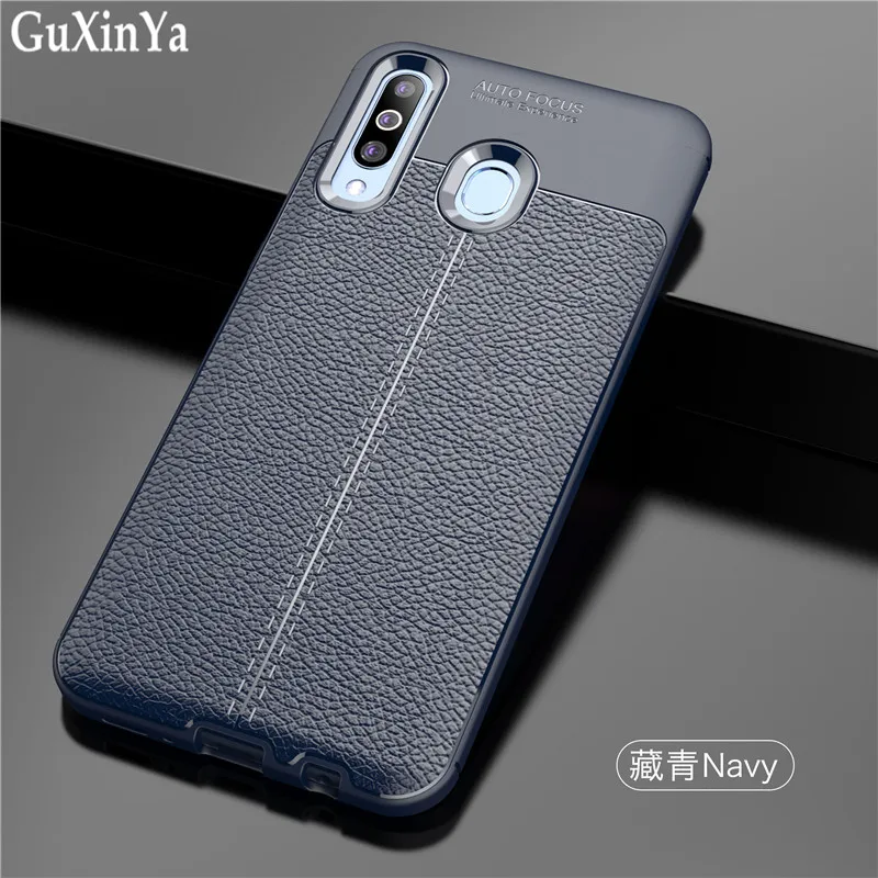 Чехол для Samsung Galaxy M30 чехол телефона Роскошный Кожаный противоударный защитный из