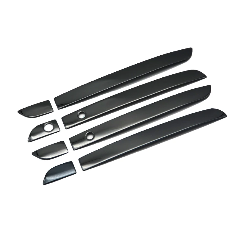 KARCNG 8 шт./компл. крышка дверной ручки автомобиля хромированная декоративная