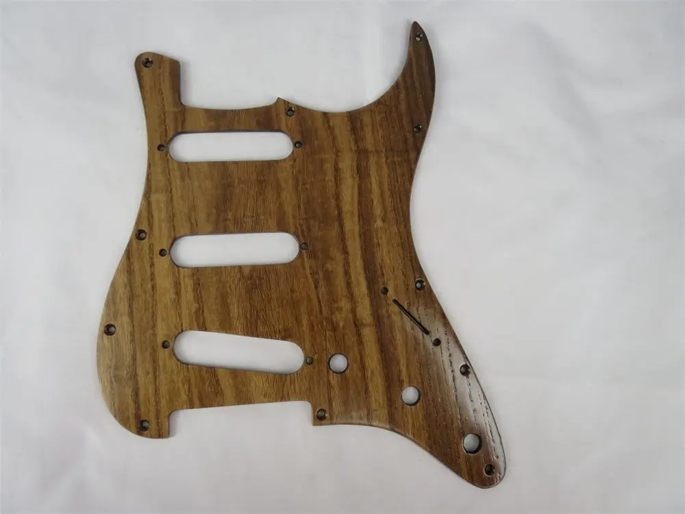 

1pcs solid wood Hand made wood of Chinese scholartree GUITAR SSS Pickguard #3623