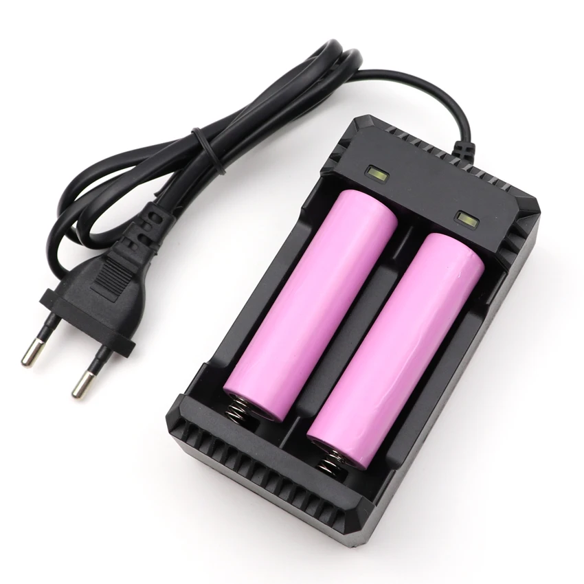 Зарядное устройство для 2 х ячеек 18650 26650 3 7 в перем. Тока|charger for 3.7v|26650 battery chargercharger