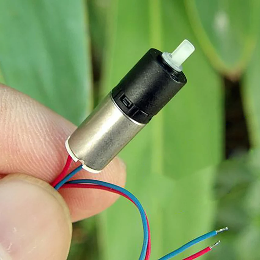 Ультра миниатюрный 6 мм планетарный двигатель с редуктором DC3V 1200 об/мин DIY