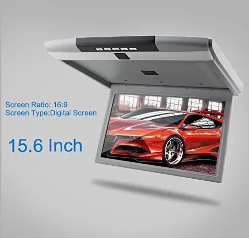 15 ''откидной монитор для автомобилей Крепление на крышу дисплей с HD Цифровой