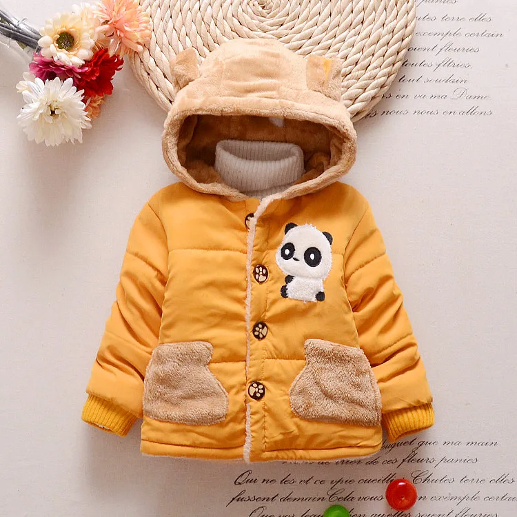 Детское теплое пальто с длинным рукавом на возраст 1 4 года|children winter|boys warm coatwinter