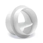 Вытяжной вентилятор из ПВХ, обратный клапан, круглая труба, обратный клапан, вентилятор для ванной, односторонний воздуховод, 80100125150200 мм