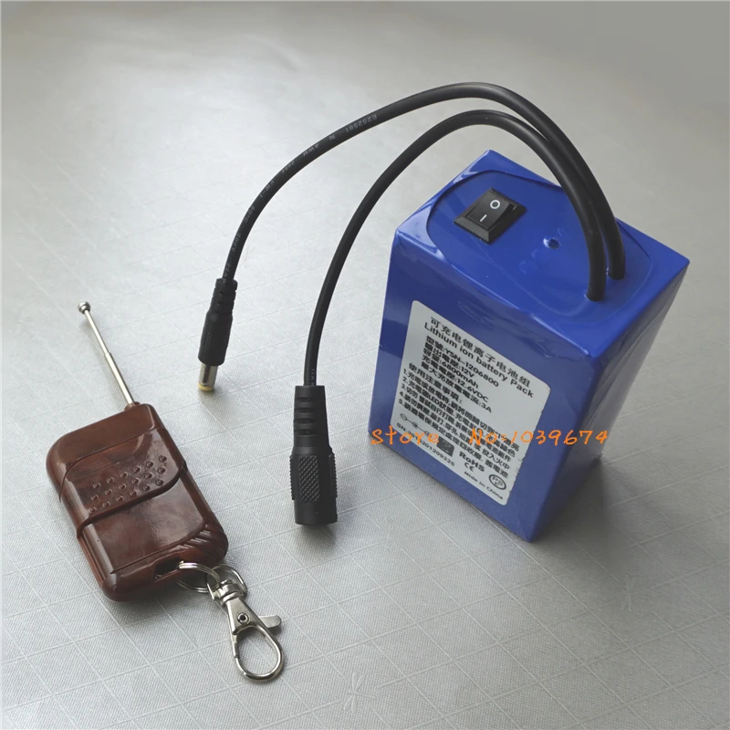 Пульт дистанционного управления 12V 6800MAH Li PL 3AH литий ионные аккумуляторы для банка