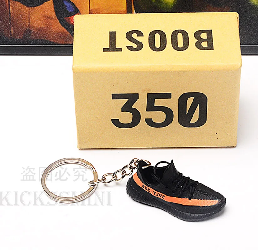 Дропшиппинг aj1 offwhite chicago doll аксессуар брелки Air Jordan 1 3D мини-кроссовки